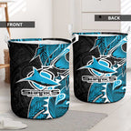 Cronulla Sharks Laundry Basket Polynesian Tribal Tattoo Pacific Sport Art