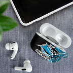 Cronulla Sharks AirPods Case Polynesian Tribal Tattoo Pacific Sport Art