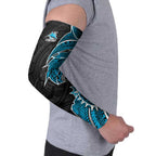 Cronulla Sharks Arm Sleeves Polynesian Tribal Tattoo Pacific Sport Art