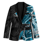 Cronulla Sharks Blazer Polynesian Tribal Tattoo Pacific Sport Art