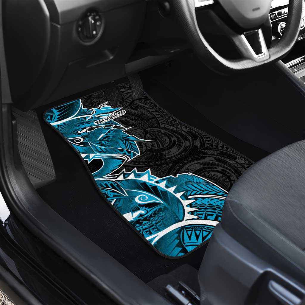 Cronulla Sharks Car Mats Polynesian Tribal Tattoo Pacific Sport Art