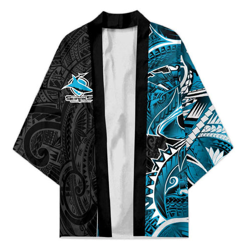 Cronulla Sharks Kimono Polynesian Tribal Tattoo Pacific Sport Art