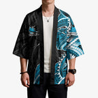 Cronulla Sharks Kimono Polynesian Tribal Tattoo Pacific Sport Art