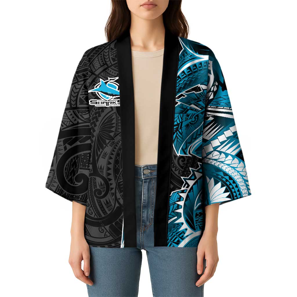 Cronulla Sharks Kimono Polynesian Tribal Tattoo Pacific Sport Art