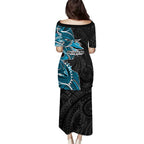 Cronulla Sharks Puletasi Polynesian Tribal Tattoo Pacific Sport Art