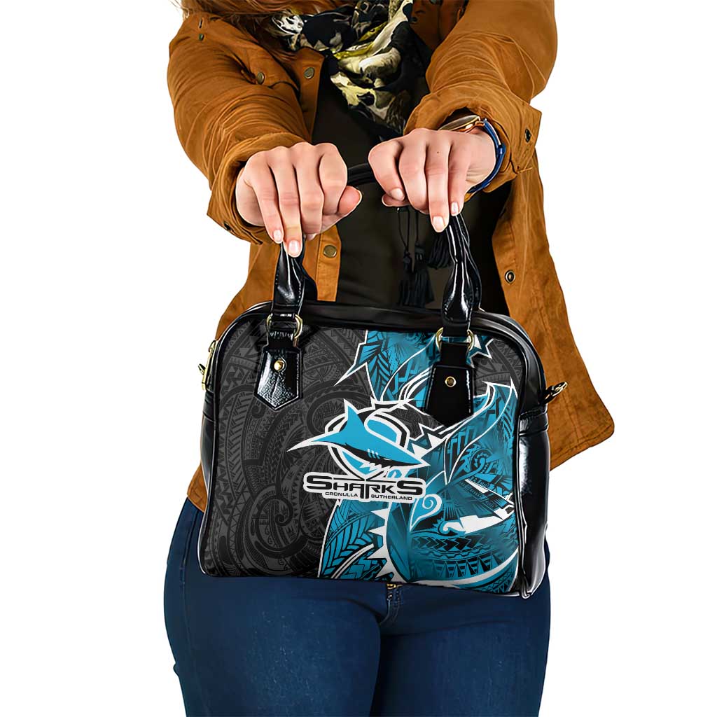 Cronulla Sharks Shoulder Handbag Polynesian Tribal Tattoo Pacific Sport Art