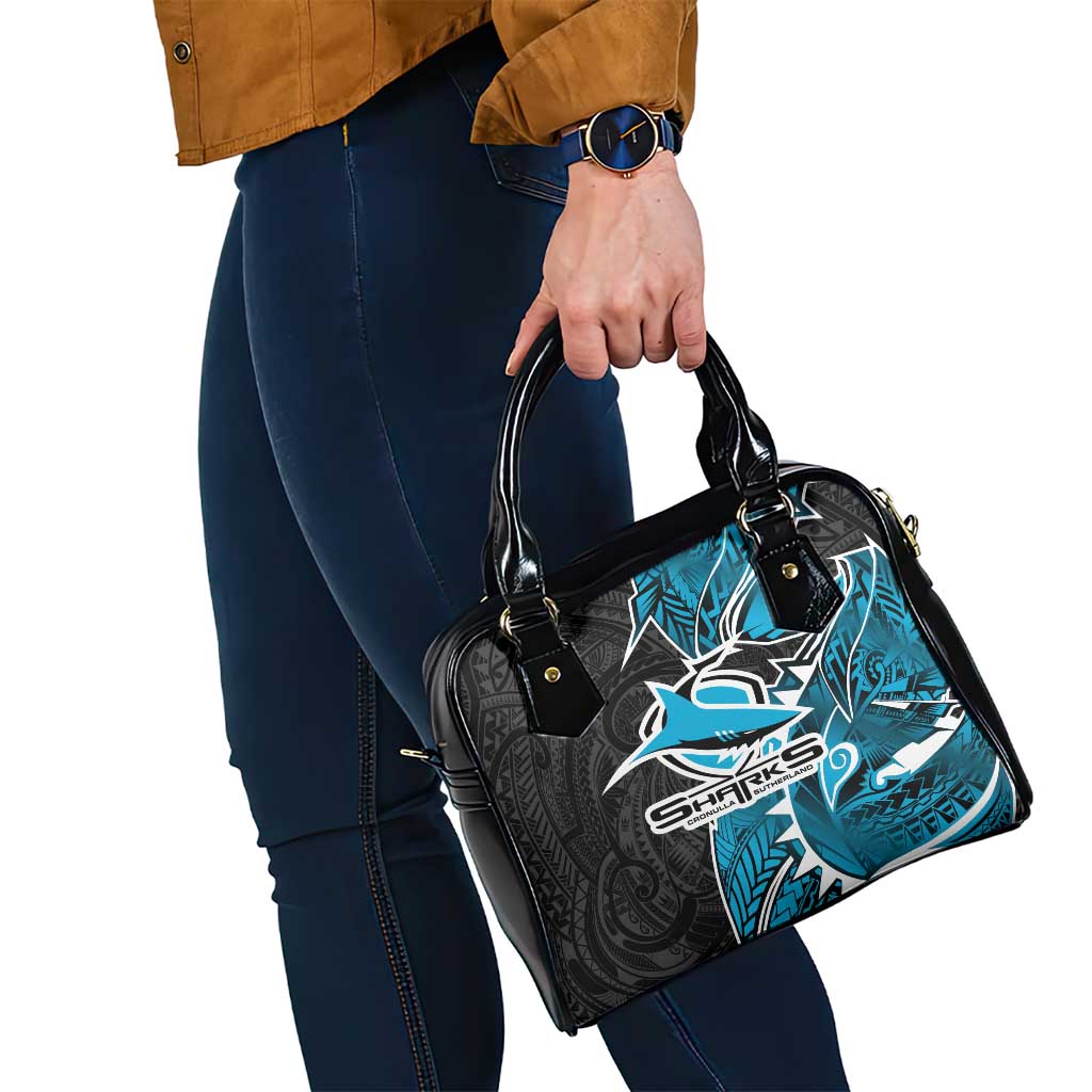Cronulla Sharks Shoulder Handbag Polynesian Tribal Tattoo Pacific Sport Art