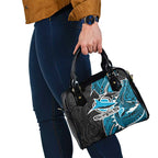 Cronulla Sharks Shoulder Handbag Polynesian Tribal Tattoo Pacific Sport Art