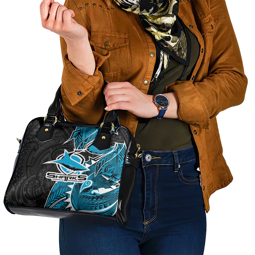 Cronulla Sharks Shoulder Handbag Polynesian Tribal Tattoo Pacific Sport Art
