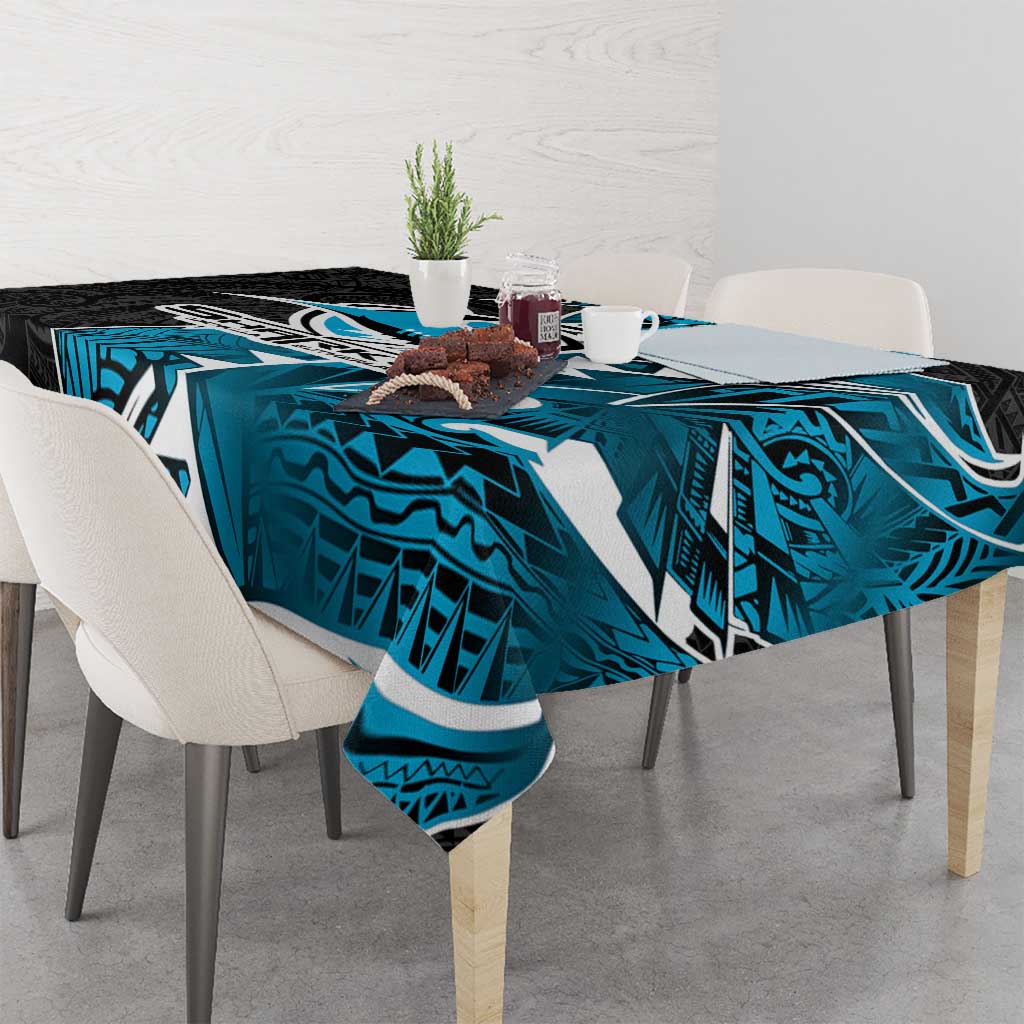 Cronulla Sharks Tablecloth Polynesian Tribal Tattoo Pacific Sport Art