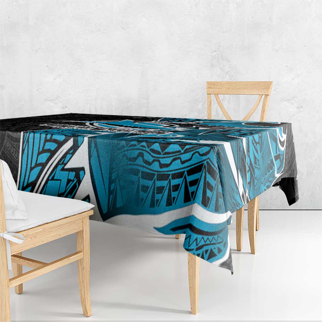 Cronulla Sharks Tablecloth Polynesian Tribal Tattoo Pacific Sport Art