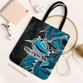 Cronulla Sharks Tote Bag Polynesian Tribal Tattoo Pacific Sport Art