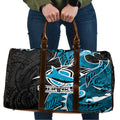 Cronulla Sharks Travel Bag Polynesian Tribal Tattoo Pacific Sport Art
