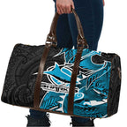 Cronulla Sharks Travel Bag Polynesian Tribal Tattoo Pacific Sport Art