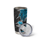 Cronulla Sharks Tumbler Cup Polynesian Tribal Tattoo Pacific Sport Art
