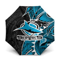 Cronulla Sharks Umbrella Polynesian Tribal Tattoo Pacific Sport Art