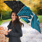 Cronulla Sharks Umbrella Polynesian Tribal Tattoo Pacific Sport Art