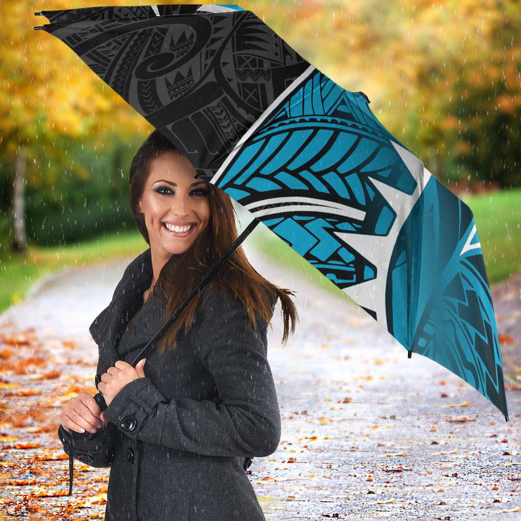 Cronulla Sharks Umbrella Polynesian Tribal Tattoo Pacific Sport Art