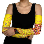 Richmond Tigers NAIDOC Week 2026 Arm Sleeves Australian Aboriginal Dot Art Dreamtime Pattern Style