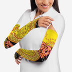 Richmond Tigers NAIDOC Week 2026 Arm Sleeves Australian Aboriginal Dot Art Dreamtime Pattern Style