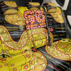 Richmond Tigers NAIDOC Week 2026 Back Car Seat Cover Australian Aboriginal Dot Art Dreamtime Pattern Style