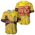 Richmond Tigers NAIDOC Week 2026 Baseball Jersey Australian Aboriginal Dot Art Dreamtime Pattern Style