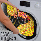 Richmond Tigers NAIDOC Week 2026 Bathroom Set Australian Aboriginal Dot Art Dreamtime Pattern Style
