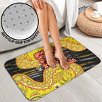 Richmond Tigers NAIDOC Week 2026 Bathroom Set Australian Aboriginal Dot Art Dreamtime Pattern Style