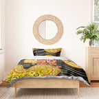 Richmond Tigers NAIDOC Week 2026 Bedding Set Australian Aboriginal Dot Art Dreamtime Pattern Style