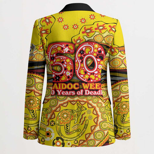 Richmond Tigers NAIDOC Week 2026 Blazer Australian Aboriginal Dot Art Dreamtime Pattern Style