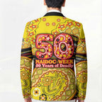 Richmond Tigers NAIDOC Week 2026 Blazer Australian Aboriginal Dot Art Dreamtime Pattern Style
