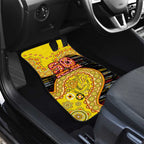 Richmond Tigers NAIDOC Week 2026 Car Mats Australian Aboriginal Dot Art Dreamtime Pattern Style
