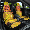 Richmond Tigers NAIDOC Week 2026 Car Seat Cover Australian Aboriginal Dot Art Dreamtime Pattern Style