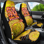 Richmond Tigers NAIDOC Week 2026 Car Seat Cover Australian Aboriginal Dot Art Dreamtime Pattern Style