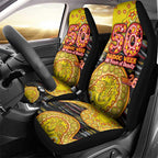 Richmond Tigers NAIDOC Week 2026 Car Seat Cover Australian Aboriginal Dot Art Dreamtime Pattern Style