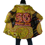 Richmond Tigers NAIDOC Week 2026 Cloak Australian Aboriginal Dot Art Dreamtime Pattern Style
