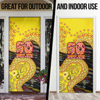 Richmond Tigers NAIDOC Week 2026 Door Cover Australian Aboriginal Dot Art Dreamtime Pattern Style