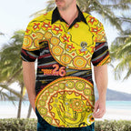 Richmond Tigers NAIDOC Week 2026 Hawaiian Shirt Australian Aboriginal Dot Art Dreamtime Pattern Style