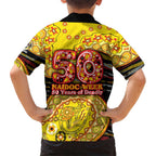 Richmond Tigers NAIDOC Week 2026 Hawaiian Shirt Australian Aboriginal Dot Art Dreamtime Pattern Style