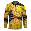 Richmond Tigers NAIDOC Week 2026 Hockey Jersey Australian Aboriginal Dot Art Dreamtime Pattern Style