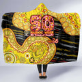 Richmond Tigers NAIDOC Week 2026 Hooded Blanket Australian Aboriginal Dot Art Dreamtime Pattern Style