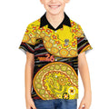 Richmond Tigers NAIDOC Week 2026 Kid Hawaiian Shirt Australian Aboriginal Dot Art Dreamtime Pattern Style