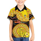 Richmond Tigers NAIDOC Week 2026 Kid Hawaiian Shirt Australian Aboriginal Dot Art Dreamtime Pattern Style