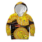 Richmond Tigers NAIDOC Week 2026 Kid Hoodie Australian Aboriginal Dot Art Dreamtime Pattern Style