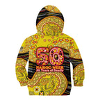 Richmond Tigers NAIDOC Week 2026 Kid Hoodie Australian Aboriginal Dot Art Dreamtime Pattern Style