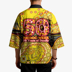 Richmond Tigers NAIDOC Week 2026 Kimono Australian Aboriginal Dot Art Dreamtime Pattern Style