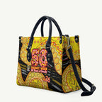 Richmond Tigers NAIDOC Week 2026 Leather Bag Australian Aboriginal Dot Art Dreamtime Pattern Style