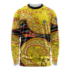Richmond Tigers NAIDOC Week 2026 Long Sleeve Shirt Australian Aboriginal Dot Art Dreamtime Pattern Style