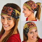 Richmond Tigers NAIDOC Week 2026 Neck Gaiter Australian Aboriginal Dot Art Dreamtime Pattern Style