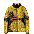 Richmond Tigers NAIDOC Week 2026 Padded Jacket Australian Aboriginal Dot Art Dreamtime Pattern Style